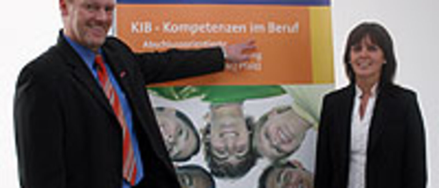 Qualifizierungsberater Simone Dunzweiler und Frank Bixler