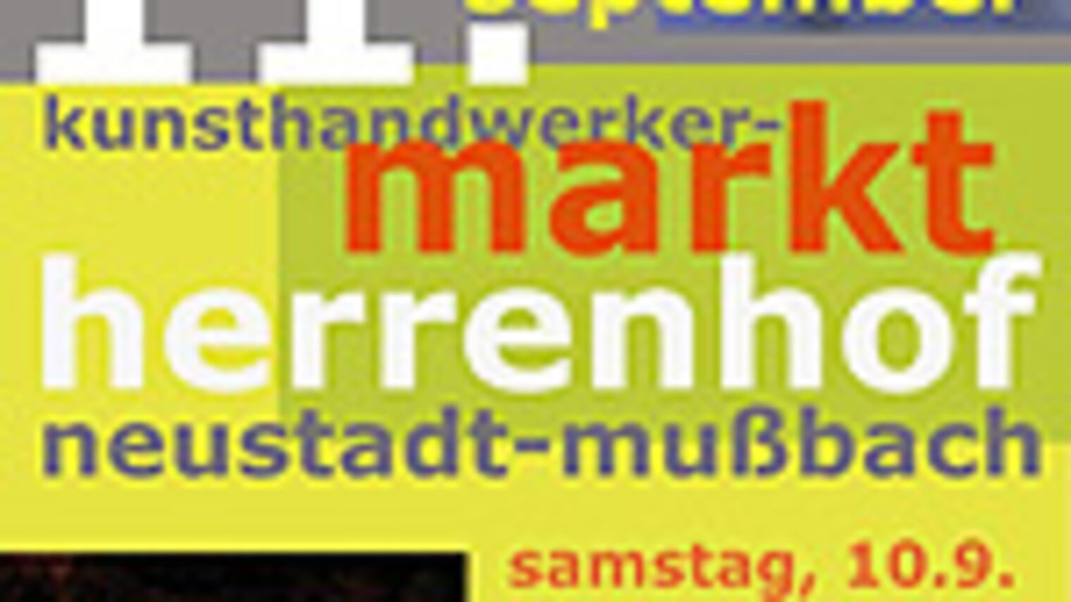 Kunsthandwerkermarkt Mussbach 2011