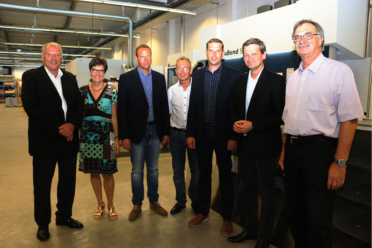 v.l.: Johann Mischitz, Rita Petry, Patric Mischitz, Thomas Weiner, Heiko Mischitz, Christian Baldauf, Theo Düppre