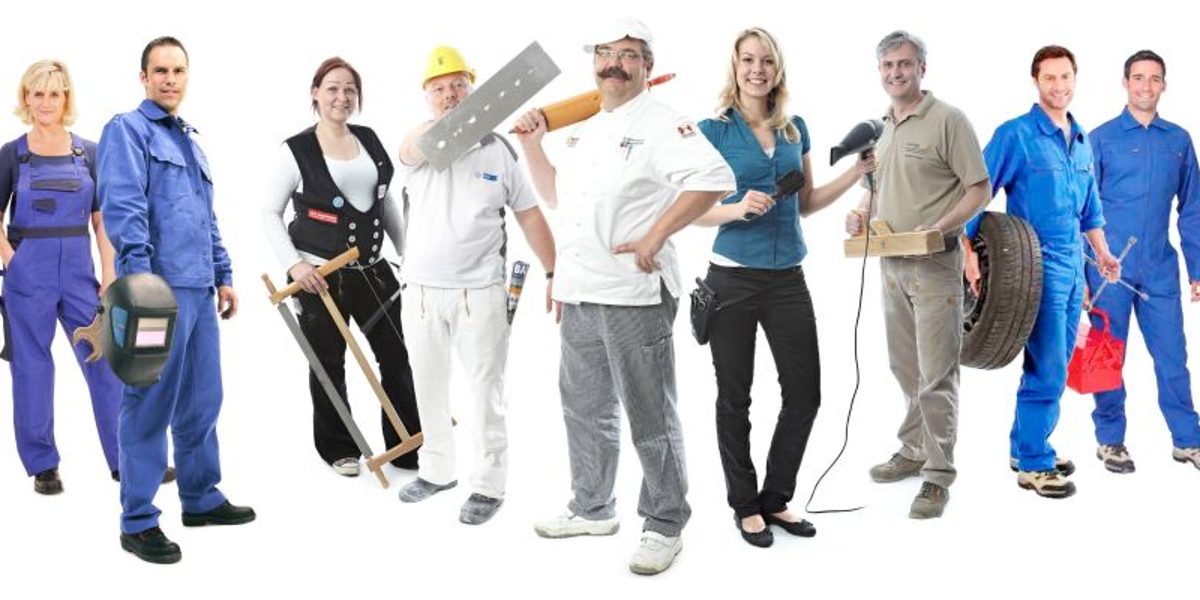 Motiv Handwerker