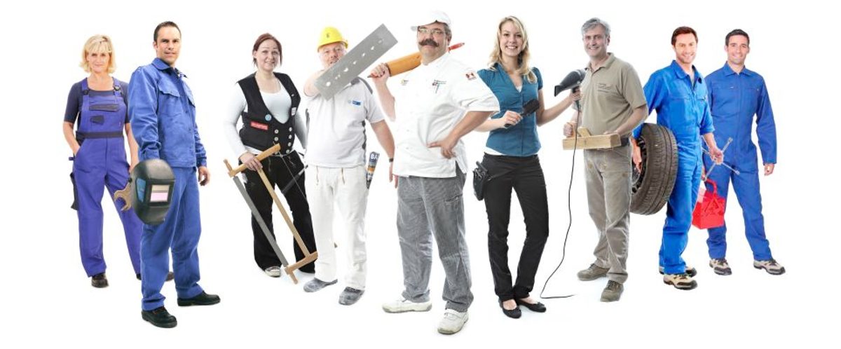 Motiv Handwerker