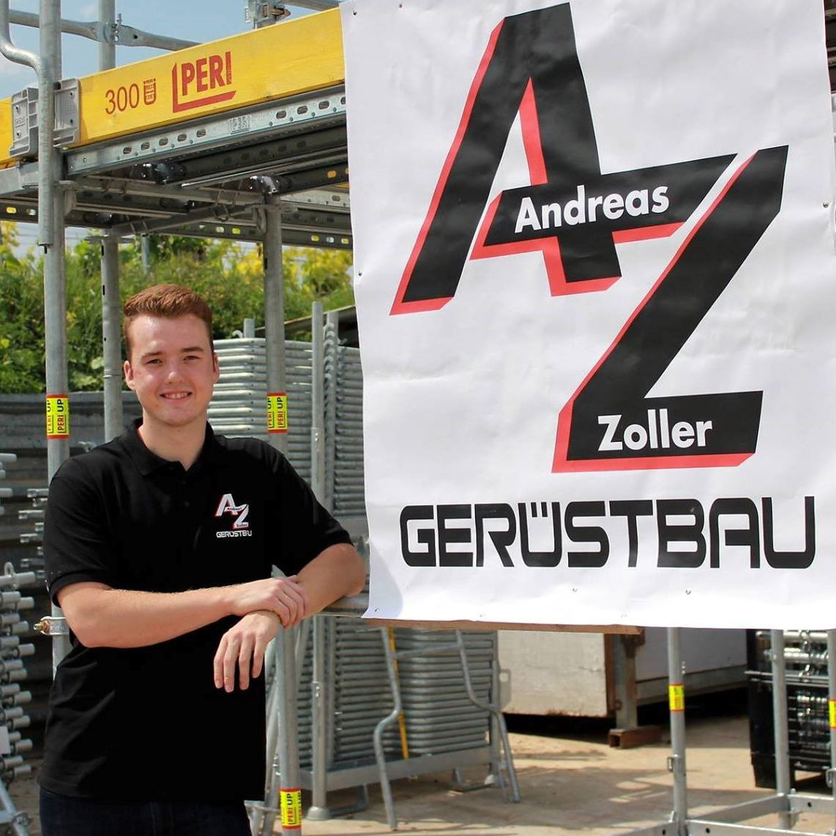 Matthias Zoller, 24, Gerüstbauer