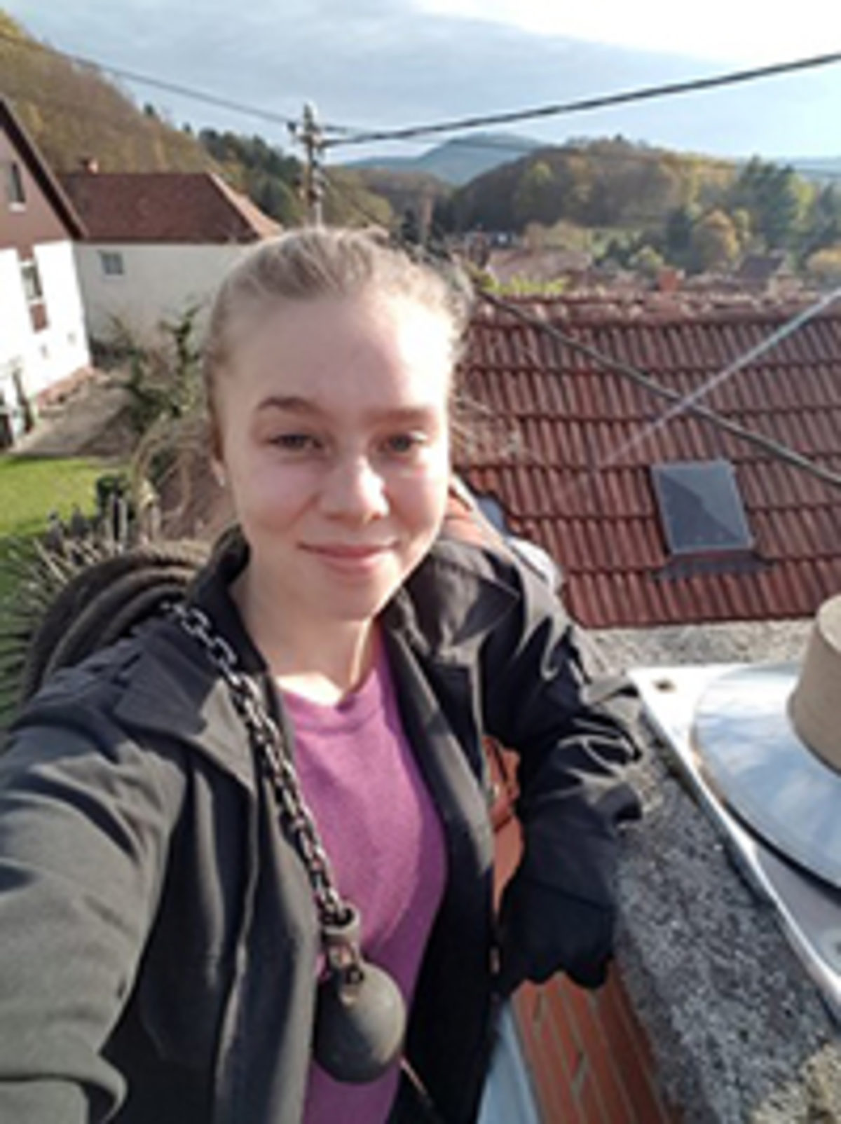Isabelle Göbel, 22, Schornsteinfegerin