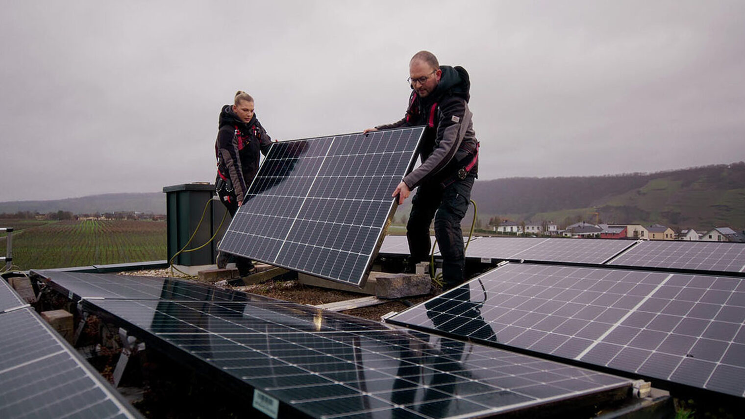 Ausschnitt aus dem Video zur Kampagne "Klimahandwerk"