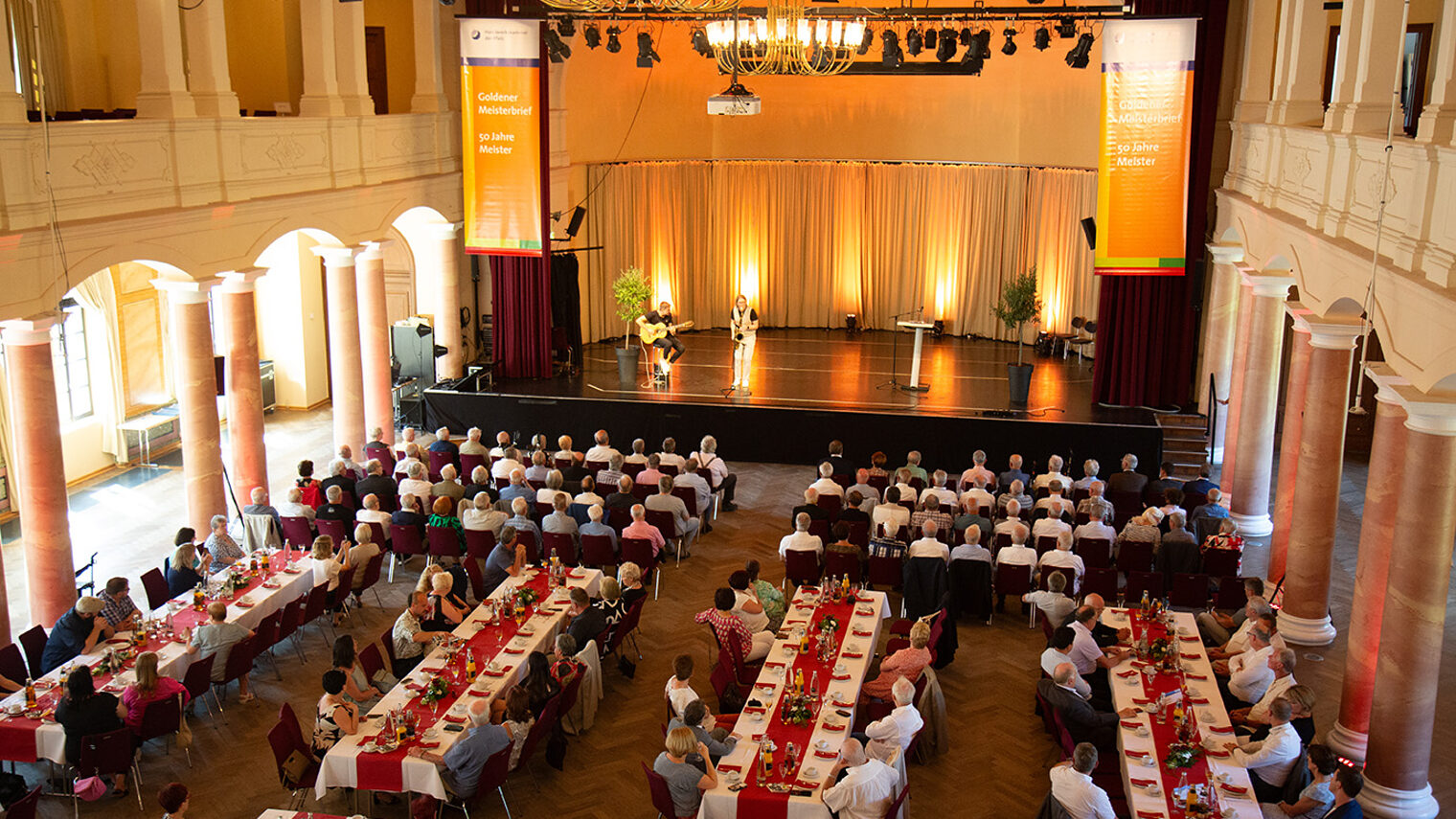 Festakt in der Fruchthalle